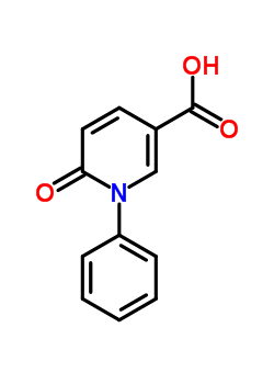 6-Oxo-1-phenyl-1,6-dihydro-pyridine-3-carboxylic acid Structure,77837-08-2Structure