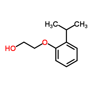 Ethanol,2-[2-(1-methylethyl)phenoxy]- Structure,78014-31-0Structure