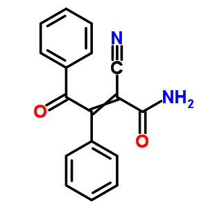 2-Cyano-4-oxo-3,4-diphenyl-but-2-enamide Structure,78032-72-1Structure