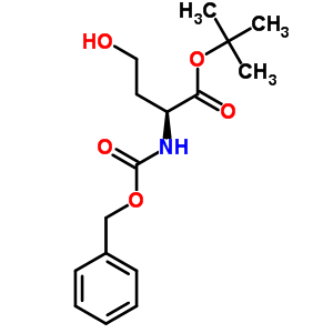 (S)-tert-butyl 2-(benzyloxycarbonylamino)-4-hydroxybutanoate Structure,78266-81-6Structure