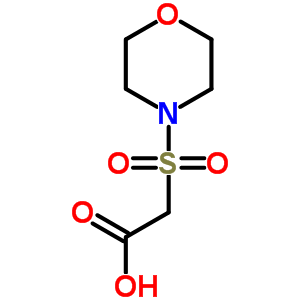 (Morpholine-4-sulfonyl)-acetic acid Structure,78374-13-7Structure