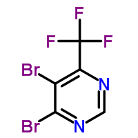 4,5-Dibromo-6-(trifluoromethyl)pyrimidine Structure,785777-94-8Structure