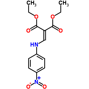 Diethyl 2-[[(4-nitrophenyl)amino]methylidene]propanedioate Structure,78596-42-6Structure