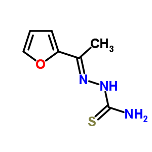 Hydrazinecarbothioamide, 2-[1-(2-furanyl)ethylidene]- Structure,78597-06-5Structure