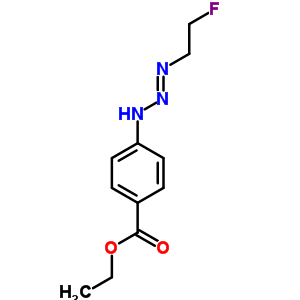 Ethyl 4-(2-(2-fluoroethylimino)hydrazinyl)benzoate Structure,78604-22-5Structure