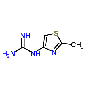 N-(2-methyl-1,3-thiazol-4-yl)guanidine Structure,786634-51-3Structure