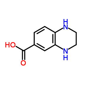 1,2,3,4-Tetrahydro-quinoxaline-6-carboxylic acid Structure,787490-63-5Structure