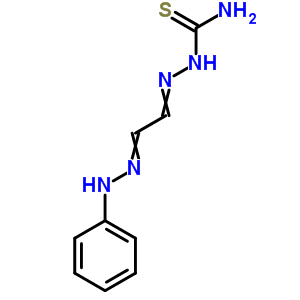 [2-(苯肼基)亚乙基氨基]硫代脲结构式_78797-14-5结构式