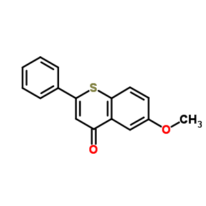 6-Methoxy-2-phenyl-thiochromen-4-one Structure,789-98-0Structure