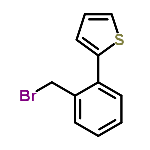 2-[2-(溴甲基)苯基]噻吩结构式_791078-04-1结构式