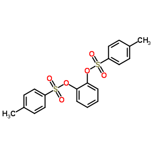 1-Methyl-4-[2-(4-methylphenyl)sulfonyloxyphenoxy]sulfonyl-benzene Structure,79113-87-4Structure