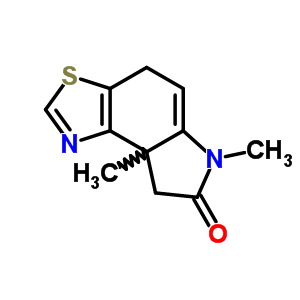 7H-pyrrolo[3,2-e]benzothiazol-7-one,4,6,8,8a-tetrahydro-6,8a-dimethyl- Structure,79123-76-5Structure