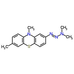 N-(7,10-dimethylphenothiazin-2-yl)diazenyl-n-methyl-methanamine Structure,79226-54-3Structure