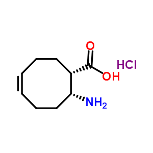 (1S,8r,z)-8-amino-cyclooct-4-enecarboxylic acid hydrochloride Structure,795309-08-9Structure