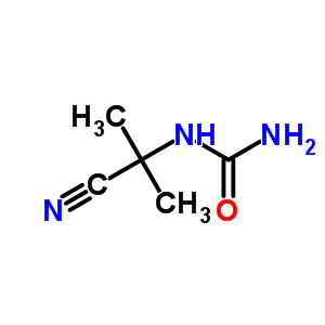 2-Cyanopropan-2-ylurea Structure,79662-84-3Structure