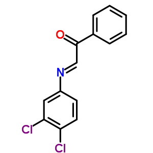 2-(3,4-Dichlorophenyl)imino-1-phenyl-ethanone Structure,79807-20-8Structure