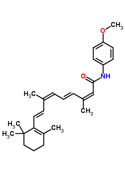 N-4-Methoxyphenylretinamide Structure,79965-10-9Structure