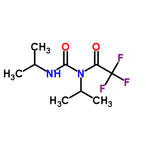 Acetamide,2,2,2-trifluoro-n-(1-methylethyl)-n-[[(1-methylethyl)amino]carbonyl]- Structure,80008-00-0Structure