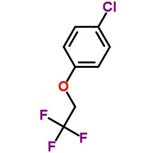 1-Chloro-4-(2,2,2-trifluoroethoxy)benzene Structure,80054-80-4Structure