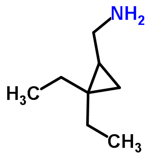 1-(2,2-Diethylcyclopropyl)methanamine Structure,802822-86-2Structure