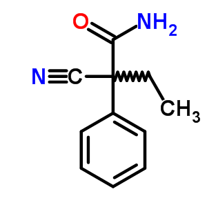 Rac 2-cyano-2-phenylbutanamide Structure,80544-75-8Structure