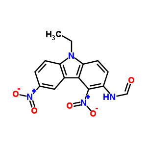 N-(9-ethyl-4,6-dinitro-carbazol-3-yl)formamide Structure,80776-31-4Structure