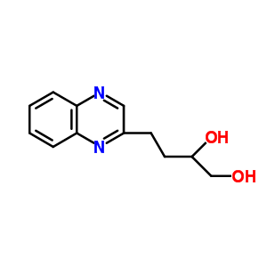 2-(3’,4’-Dihydroxybutyl)quinoxaline Structure,80840-08-0Structure