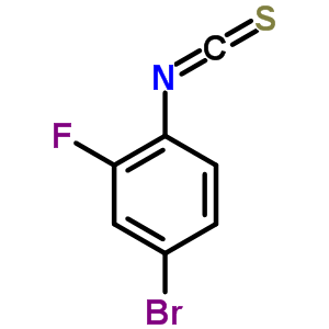 4-Bromo-2-fluorophenylisothiocyanate Structure,81171-71-3Structure