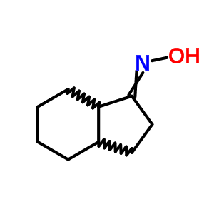 N-(2,3,3a,4,5,6,7,7a-octahydroinden-1-ylidene)hydroxylamine Structure,81256-04-4Structure