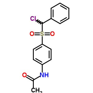 N-[4-(chloro-phenyl-methyl)sulfonylphenyl]acetamide Structure,81269-17-2Structure