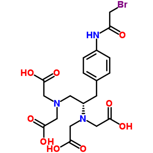 1-(4-Bromoacetamidobenzyl)edta Structure,81677-64-7Structure