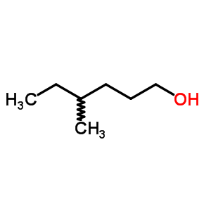 4-甲基-1-己醇结构式_818-49-5结构式