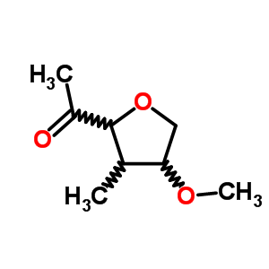 Ethanone, 1-(tetrahydro-5-methoxy-4-methyl-3-furanyl)-(9ci) Structure,81910-05-6Structure