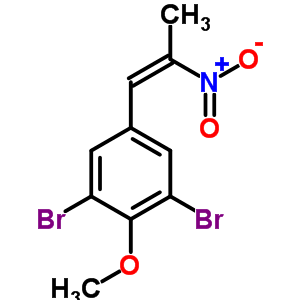 1,3-Dibromo-2-methoxy-5-[(z)-2-nitroprop-1-enyl]benzene Structure,82040-85-5Structure