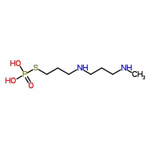 3-(3-Methylaminopropylamino)propylsulfanylphosphonic acid Structure,82147-31-7Structure