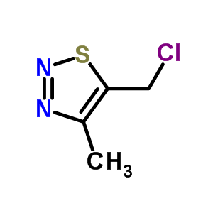 5-(Chloromethyl)-4-methyl-1,2,3-thiadiazole Structure,82172-42-7Structure