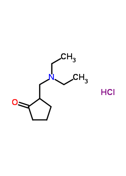 2-[(Diethylamino)methyl]cyclopentanone hydrochloride Structure,82343-79-1Structure