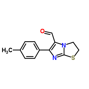 Imidazo[2,1-b]thiazole-5-carboxaldehyde,2,3-dihydro-6-(4-methylphenyl)- Structure,82588-45-2Structure