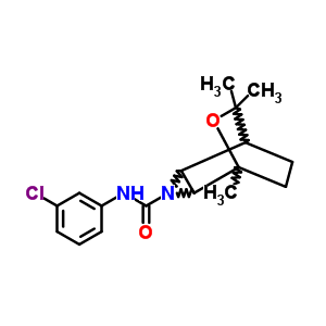 6-Oxa-3-azatricyclo[3.2.2.02,4]nonane-3-carboxamide,n-(3-chlorophenyl)-5,7,7-trimethyl-(9ci) Structure,82872-87-5Structure