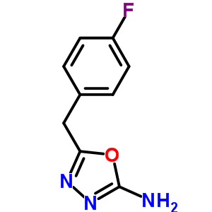 5-(4-Fluorobenzyl)-1,3,4-oxadiazol-2-amine Structure,828911-26-8Structure