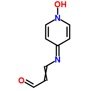 3-[(1-氧化物-4-吡啶)氨基]-2-丙烯醛结构式_83237-34-7结构式