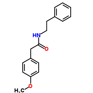 Benzeneacetamide,4-methoxy-n-(2-phenylethyl)- Structure,83304-16-9Structure