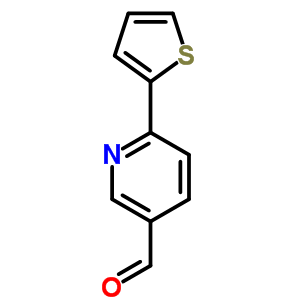 6-Thien-2-ylnicotinaldehyde Structure,834884-61-6Structure