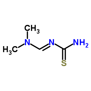 (E)-n-carbamothioyl-n,n-dimethyl formimidamide Structure,83490-20-4Structure