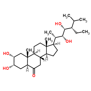 高油菜素甾酮结构式_83509-42-6结构式