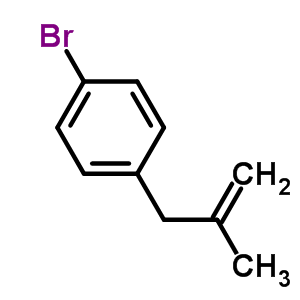 4-(2-Methylprop-2-en-1-yl)bromobenzene Structure,83558-89-8Structure