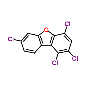 1,2,4,7-Tetrachlorodibenzofuran Structure,83719-40-8Structure