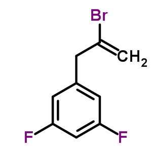 2-Bromo-3-(3,5-difluorophenyl)-1-propene Structure,842140-35-6Structure