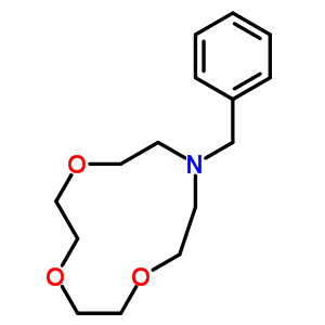 1-Benzyl-1-aza-12-crown-4 Structure,84227-47-4Structure