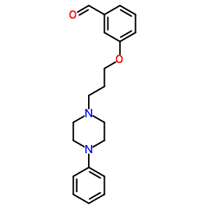 3-(3-(4-苯基哌嗪-1-基)丙氧基)苯甲醛结构式_84344-47-8结构式